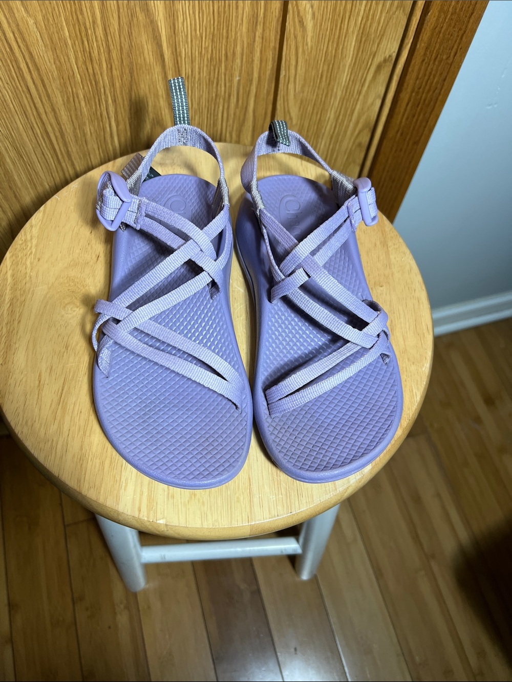 Chaco Lilac Strappy Kids' Sandals